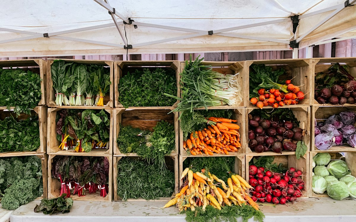 Fruits et légumes de printemps
